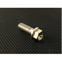 RaceFasteners M10 x 1.25 Titanium Hex Flange Bolt (30mm)