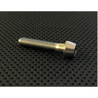 RaceFasteners M6 x 1 Titanium Taper Socket Head Bolt (Allen Key) - 30mm Length