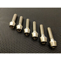 RaceFasteners Titanium Yoke Pinch Bolt Kit For Yamaha YZF-R6 (2017 - Onwards)