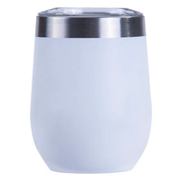 Stainless Steel Thermal Mug - White