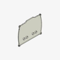 Bonamici Racing PMMA glass spare part SOLO 2 - SOLO 2 DL