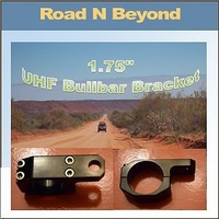 CNC Bullbar Bracket UHF Light Bar 1.75 Black Mount Bracket For Aurora ARB