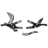 Bonamici Racing Rearsets For Triumph Daytona With Quickshifter (2013-2017) - Street Version