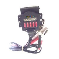 TRAILER VISION 12PIN PLUG TESTER 12/24V WITH VOLT METER