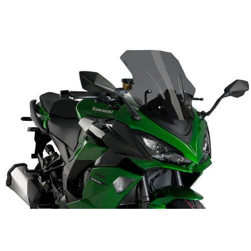 Puig Racing Screen For Kawasaki Z1000SX/Ninja 1000 SX (Dark Smoke)